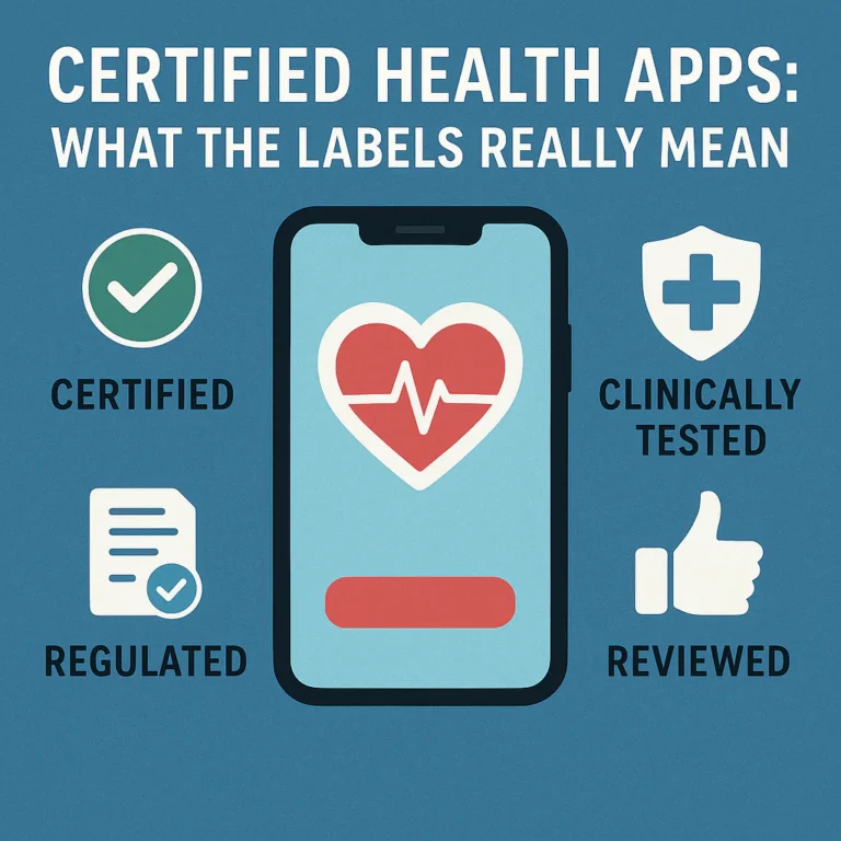 Featured image for Certified Health Apps What the Labels Really Mean